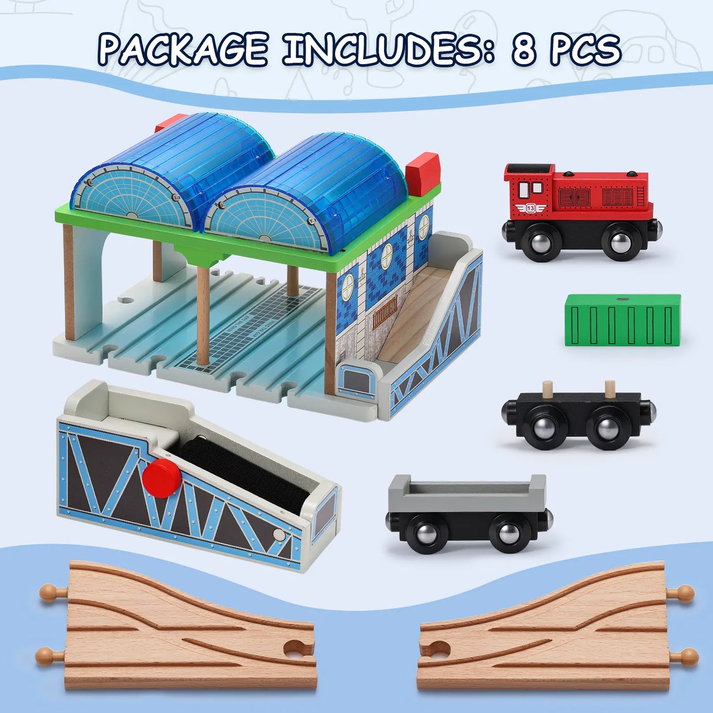 Premium Train Station Accessories