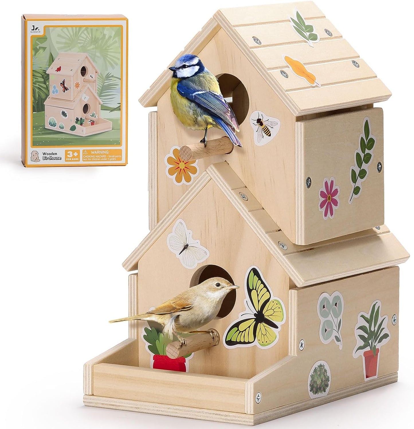 Wooden Toys Bird House Kit for Kids