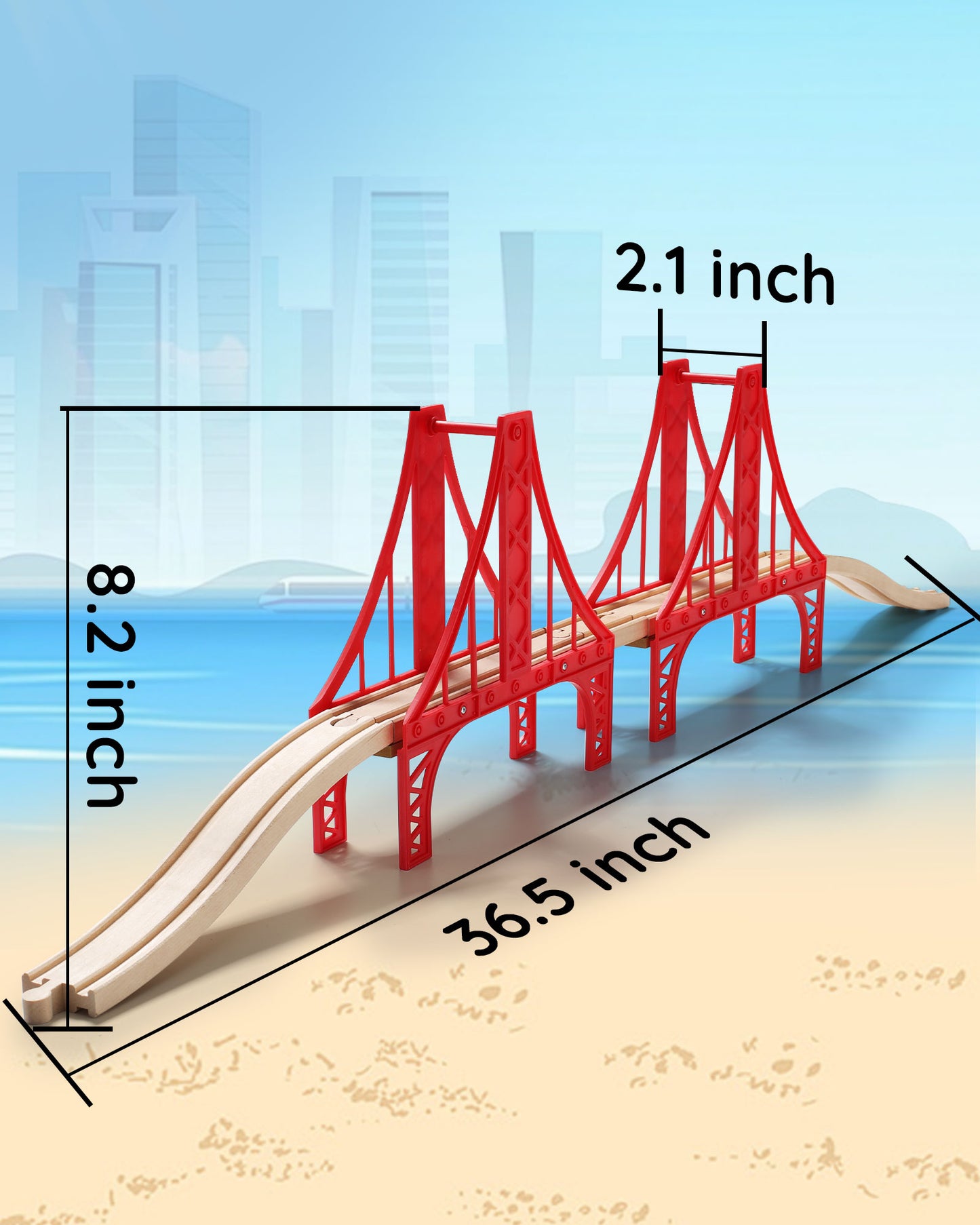 size: 2.1 inch*8.2 inch*36.5 inch