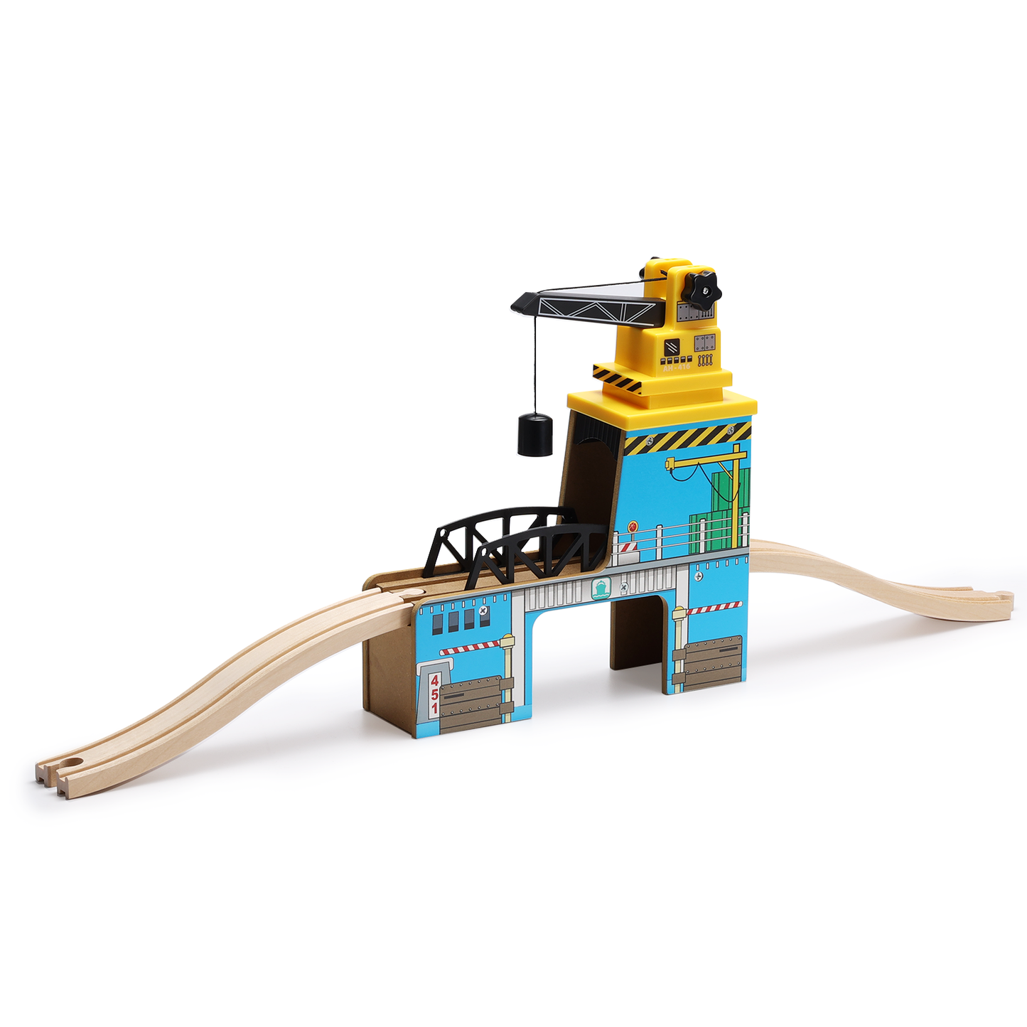 Magnetic Rotary Crane Set with Track