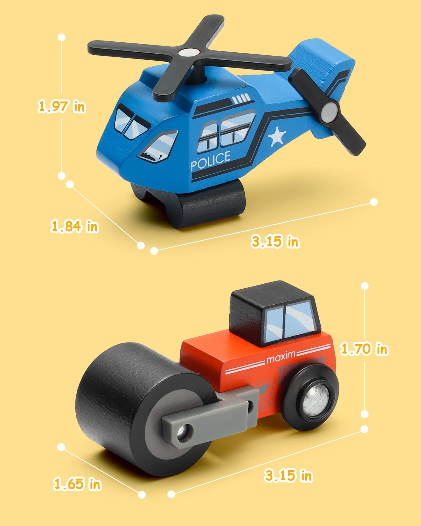 Toy cars (10 pcs)-8