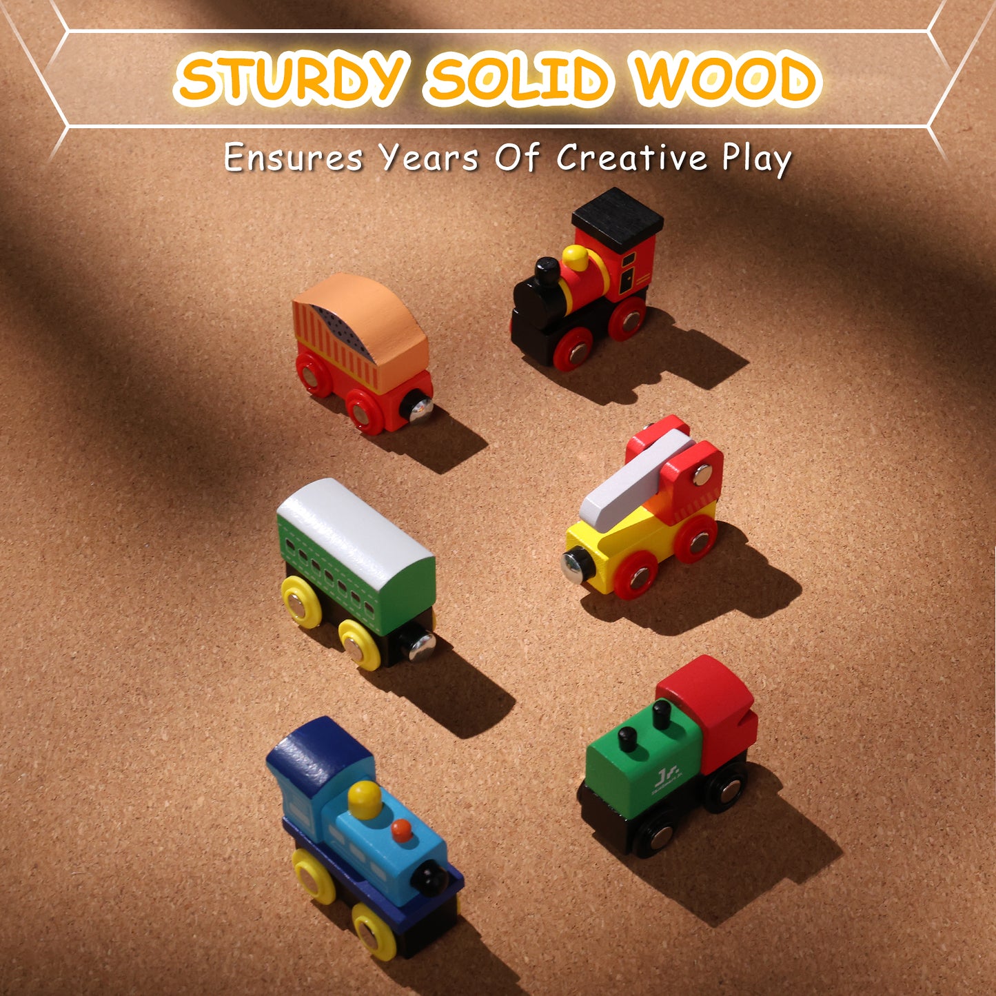 sturdy solid wood
