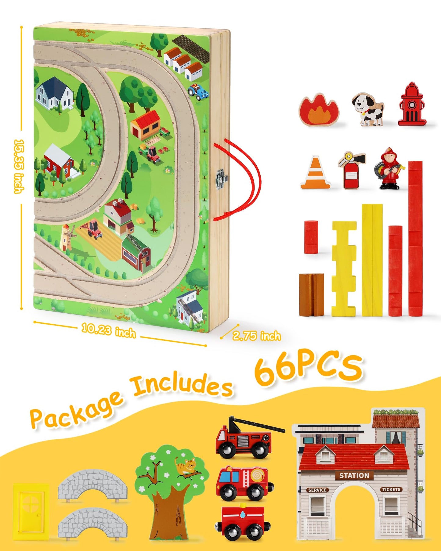 package includes 66 PCS