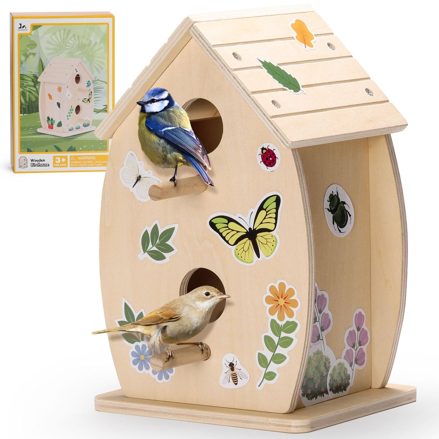Wooden Toys Bird House Kit for Kids