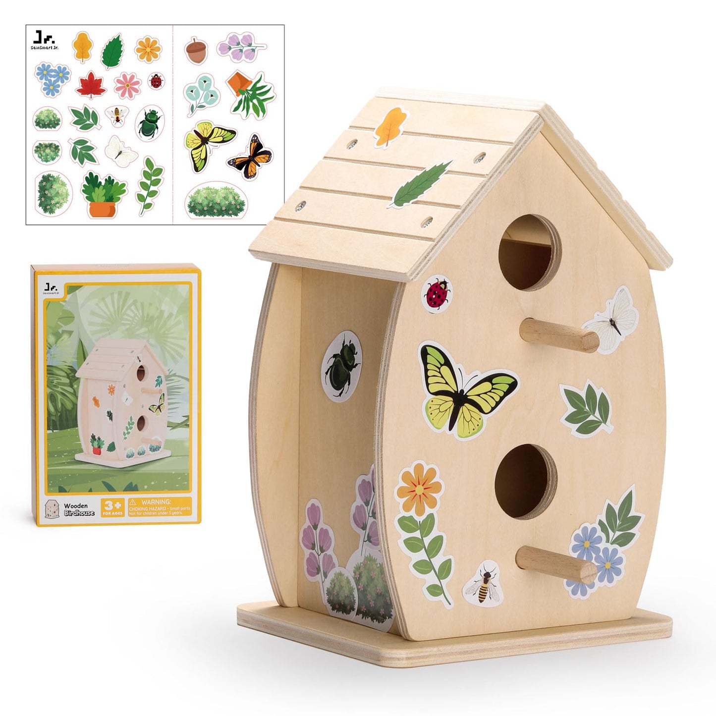 Wooden Toys Bird House Kit for Kids