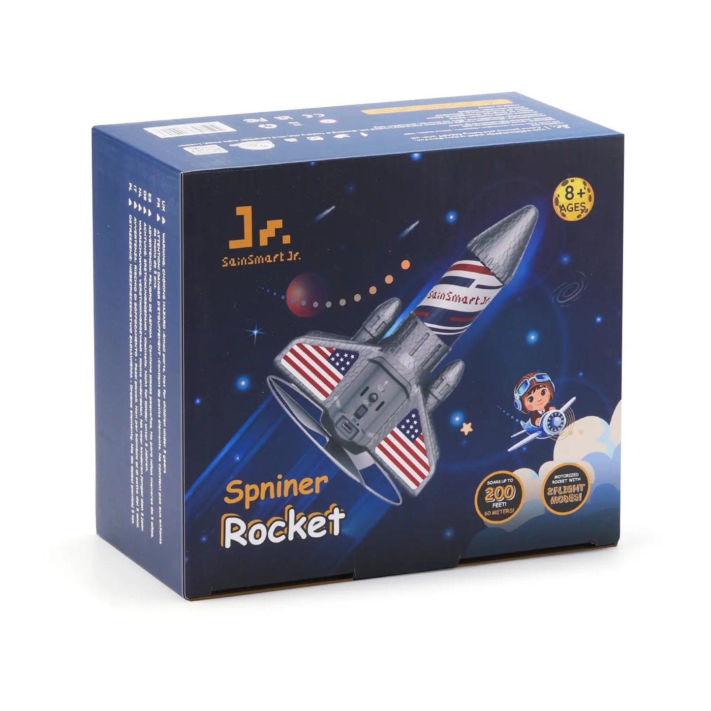 Motorized Air Rocket Toy Upgraded Version