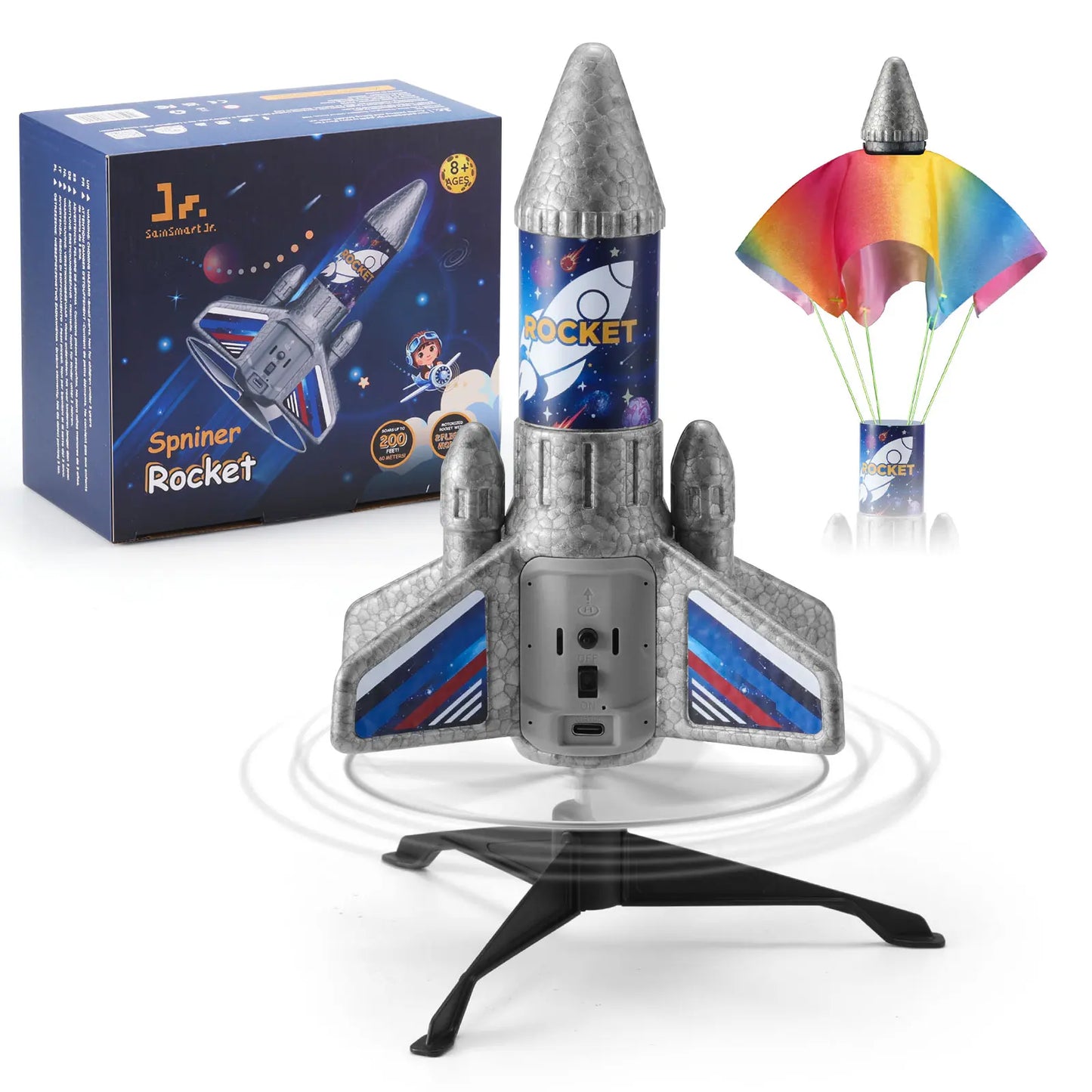 Motorized Air Rocket Toy Upgraded Version