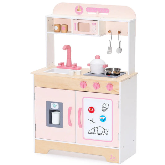Wooden Play Kitchen Set, M Size