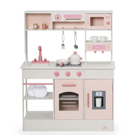 Wooden Play Kitchen Set, L Size