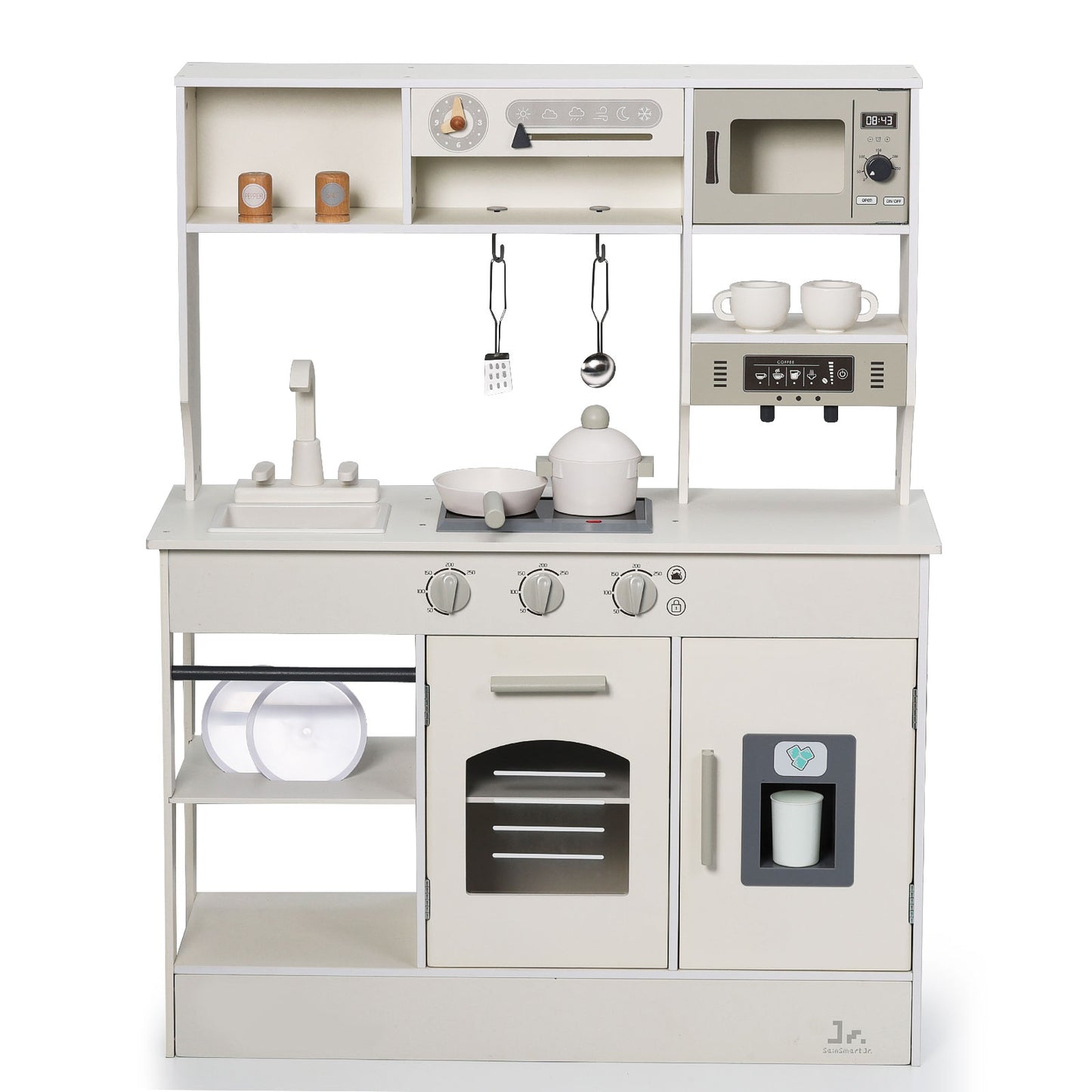 Wooden Play Kitchen Set, L Size