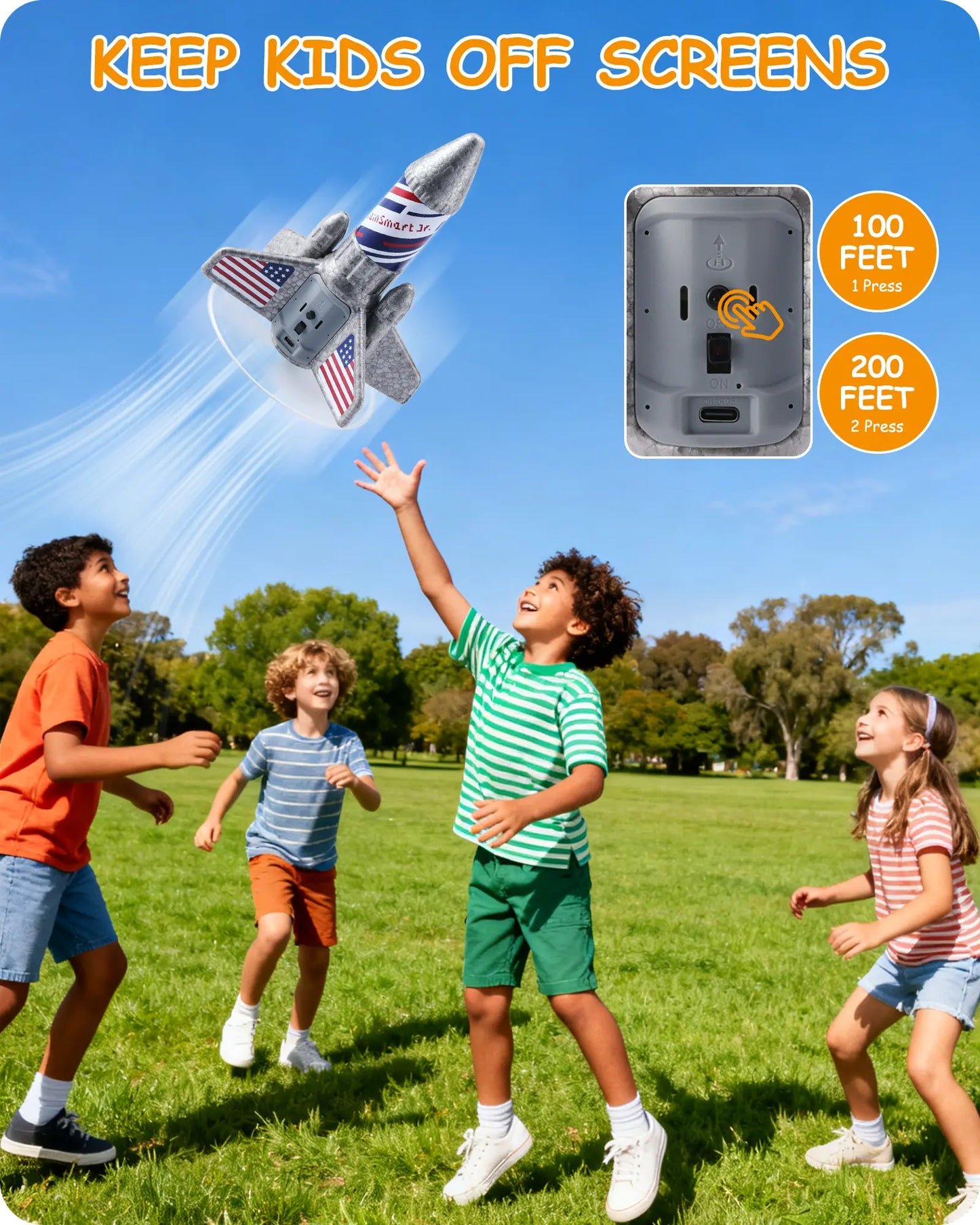 Motorized Air Rocket Toy Upgraded Version