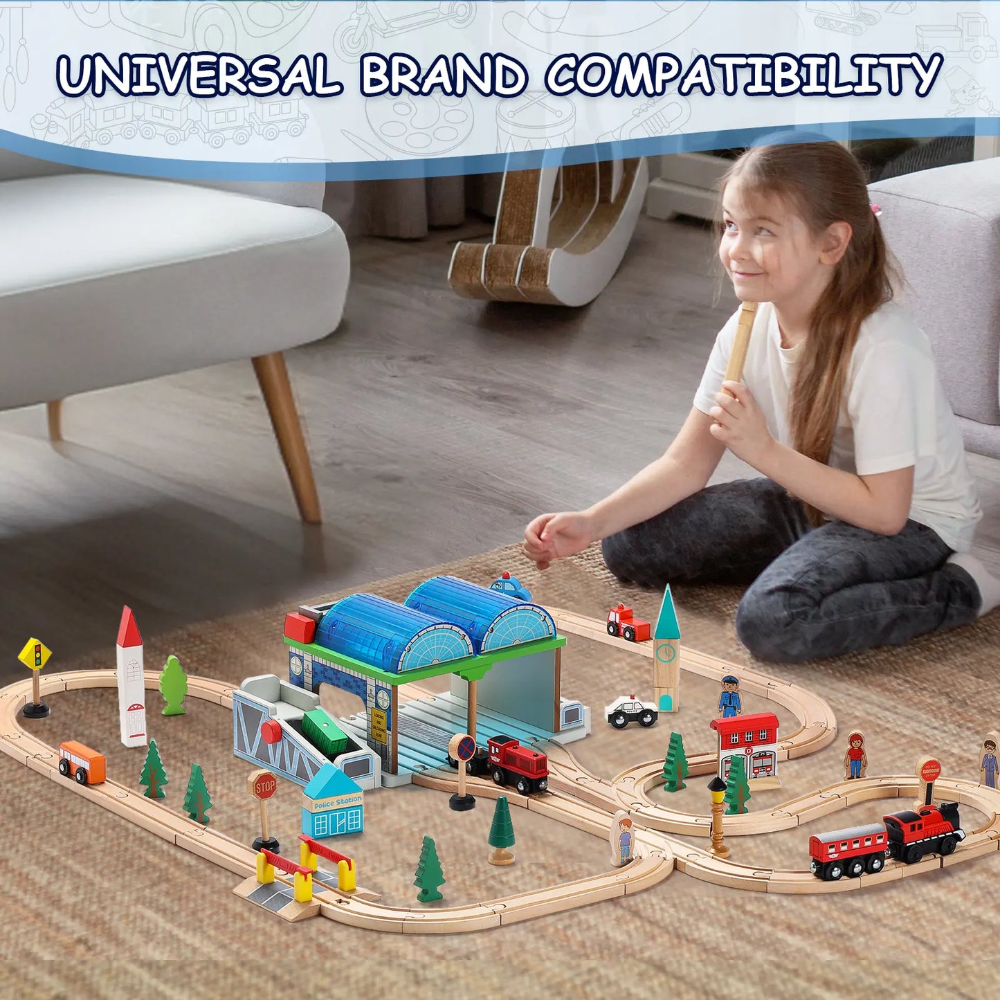Premium Train Station Accessories