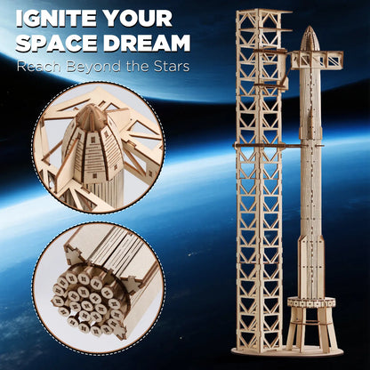 3D Puzzle Space-X Starship Super Heavy Booster