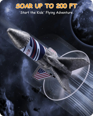 Motorized Air Rocket Toy Upgraded Version
