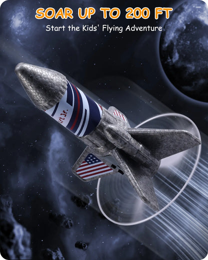 Motorized Air Rocket Toy Upgraded Version