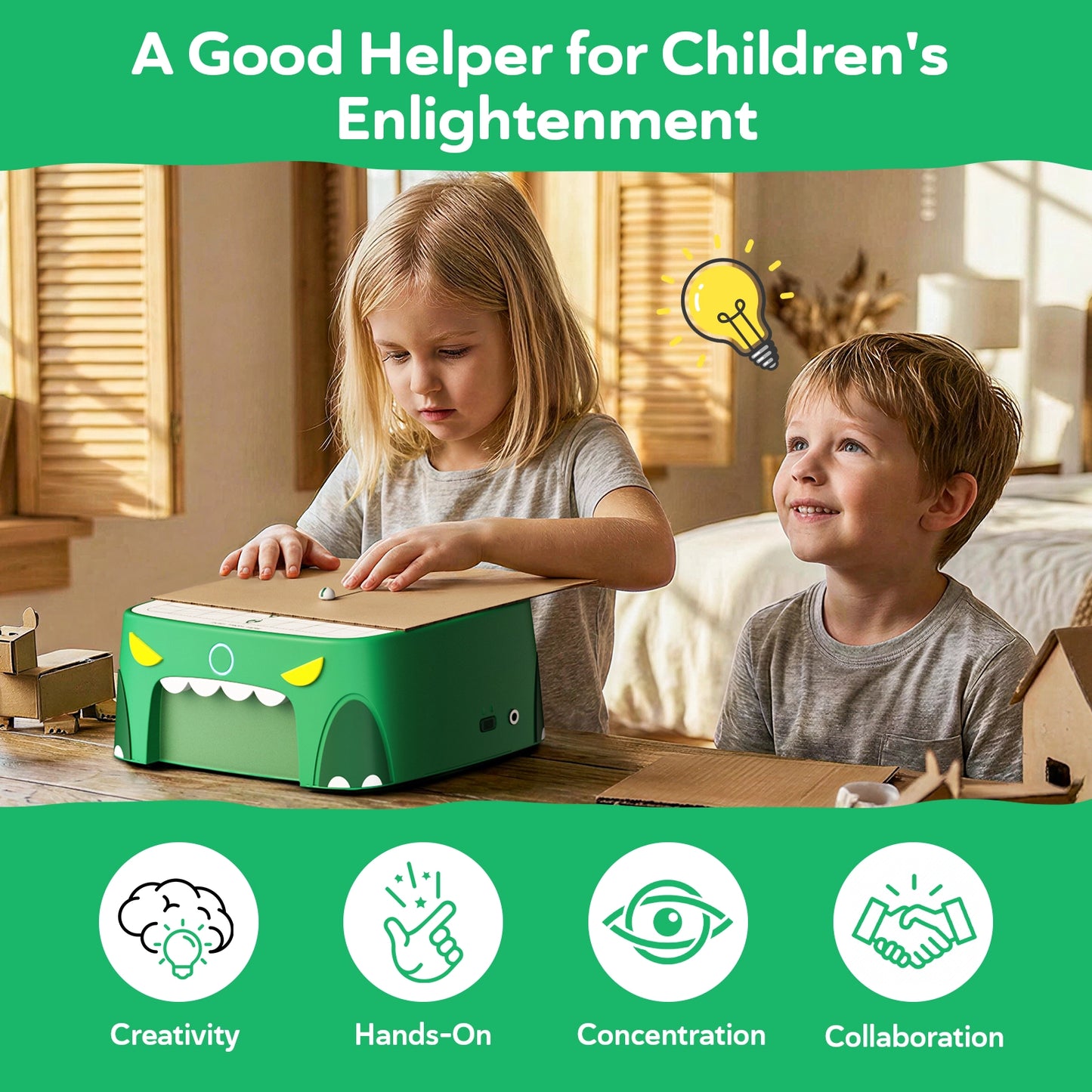 Beavobot Dinosaur Cardboard Cutter C2 Kit