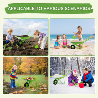 Gardening Set with Wheelbarrow