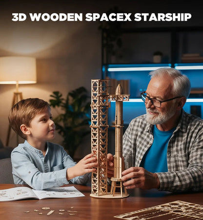 3D Puzzle Space-X Starship Super Heavy Booster