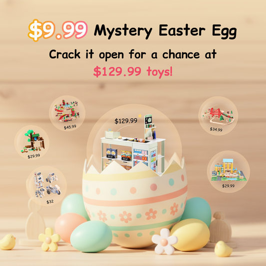 Mystery Easter egg with toy