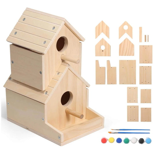 woodworking toys-bird house