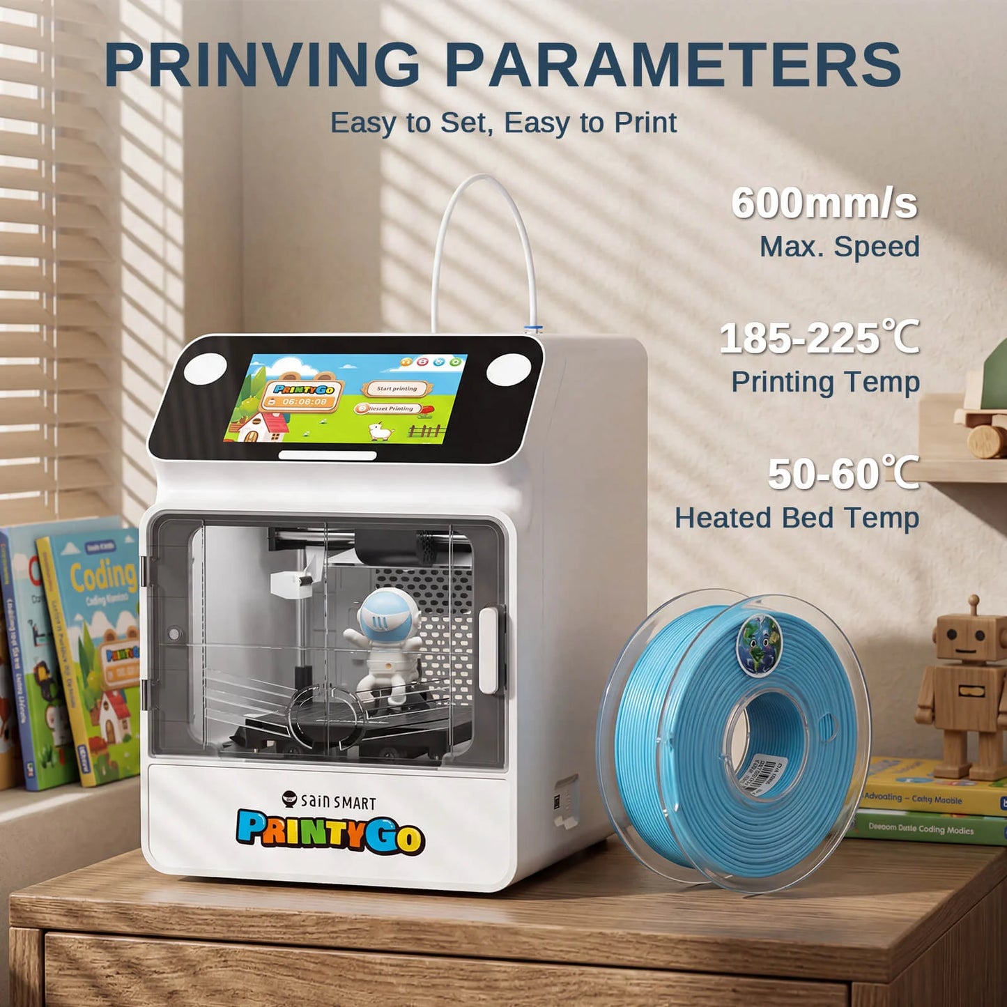 PLA Filament Planet Explorer 8-Color Mini Spool Bundle