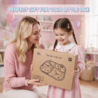 SainSmart Jr. unicorn pink wooden train set - gallery image 6
