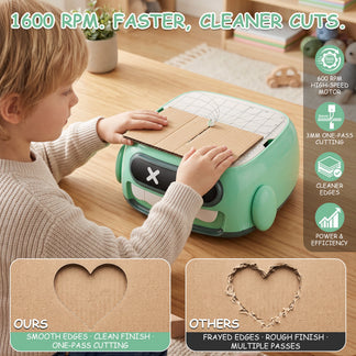 Cardboard Cutter for Kids, Safe DIY Cutting Tool for Crafts