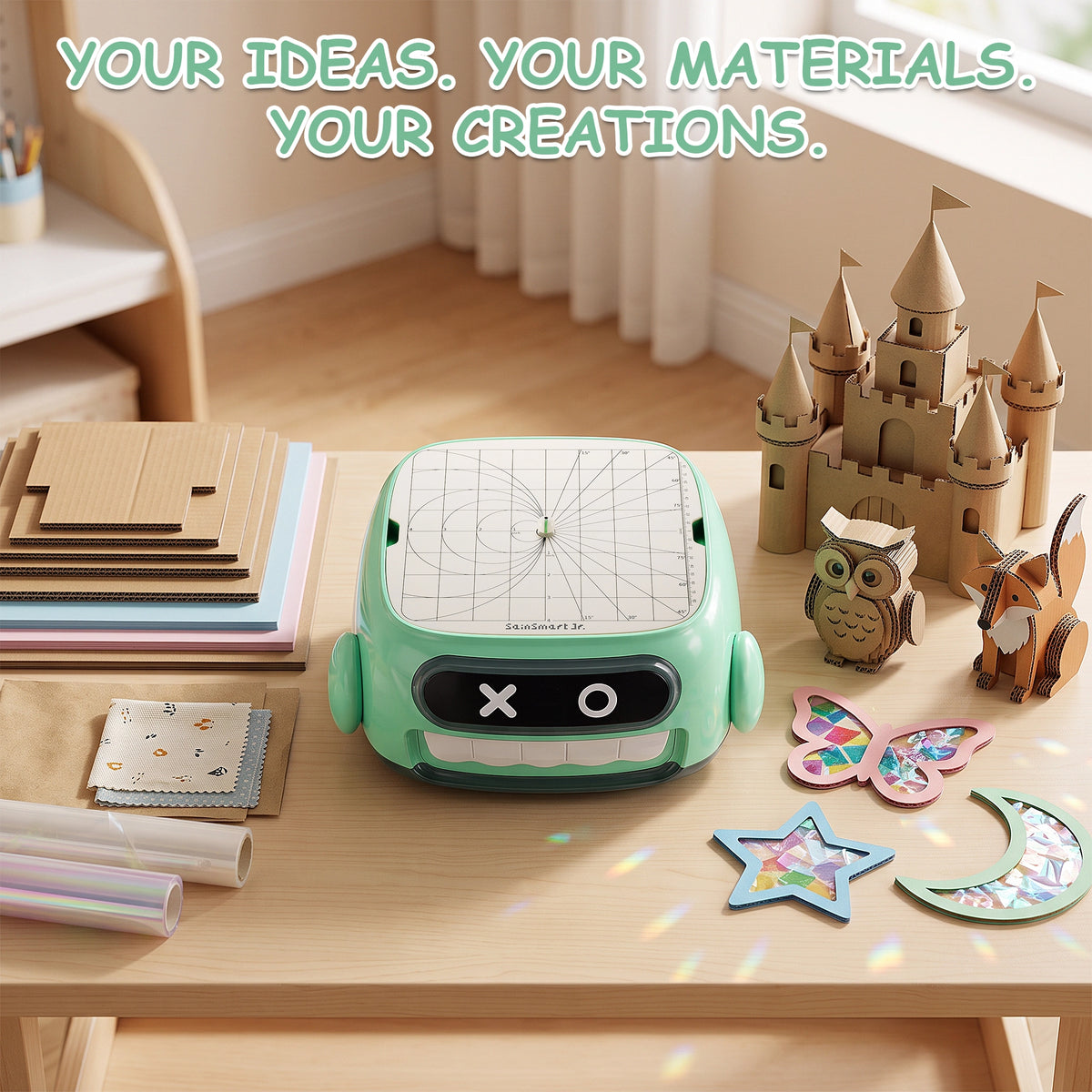 Cardboard Cutter for Kids, Safe DIY Cutting Tool for Crafts