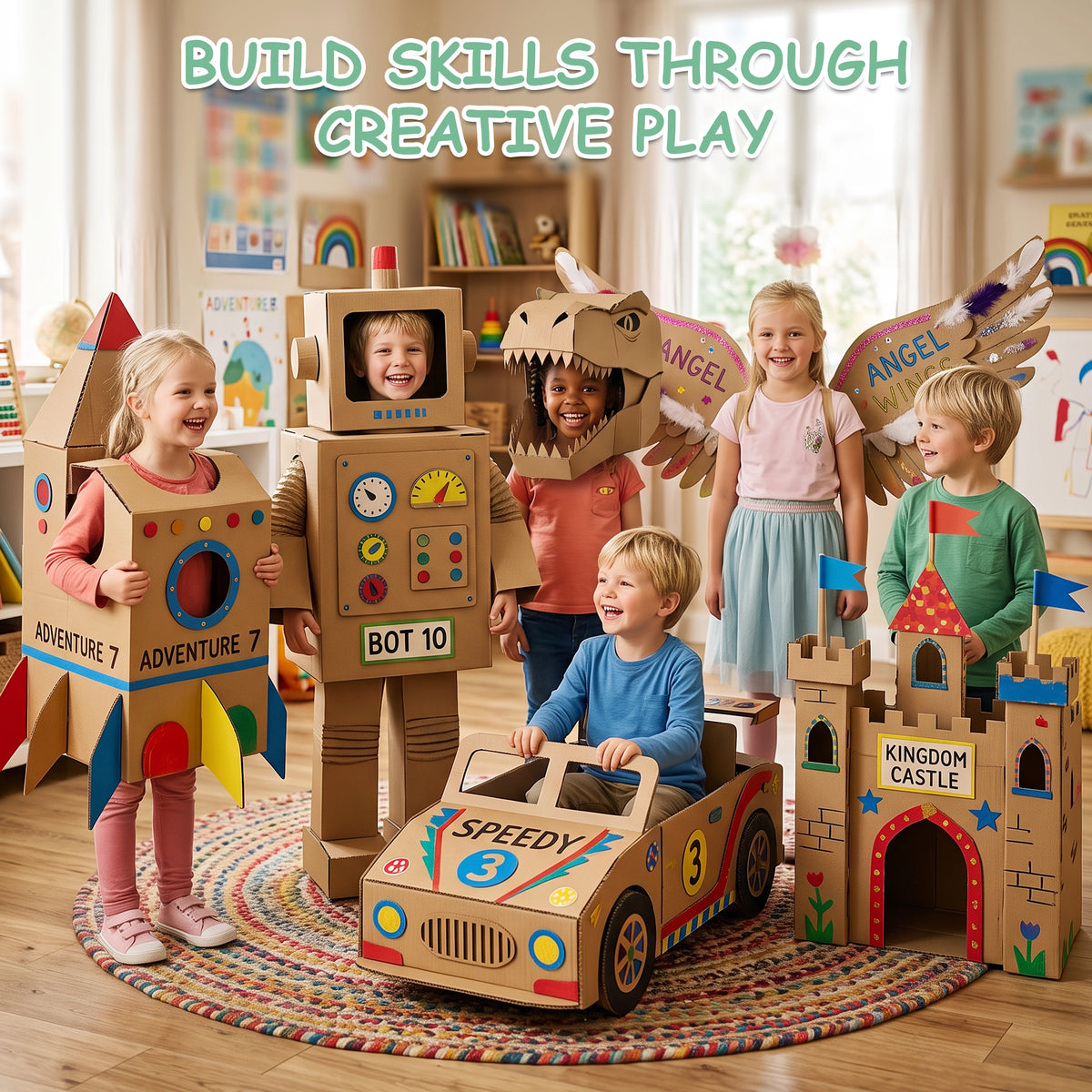 Cardboard Cutter for Kids, Safe DIY Cutting Tool for Crafts