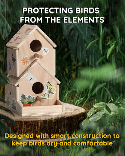 Wooden Toys Bird House Kit for Kids
