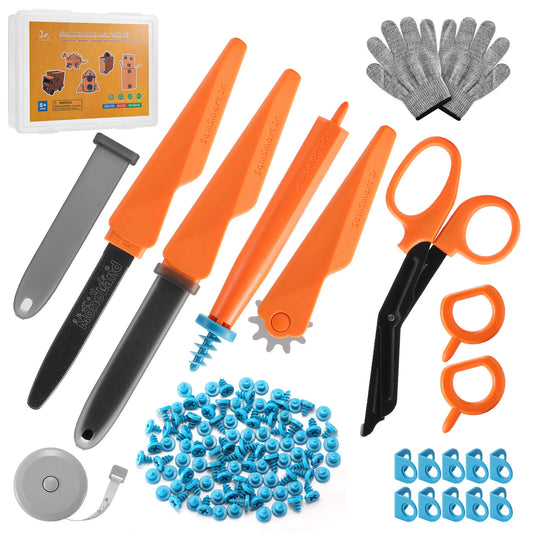 Kids Cardboard Tool Kit for Creative Building Projects