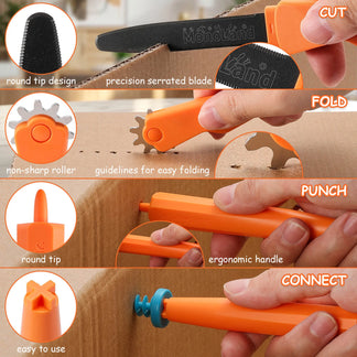 children DIY craft kit cardboard
