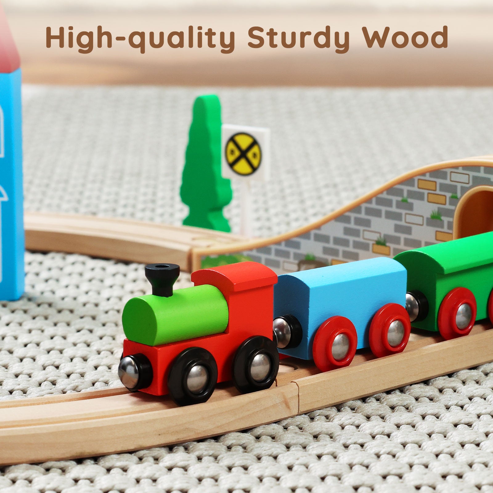 high-quality sturdy wood