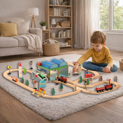 Premium Train Station Accessories- train track