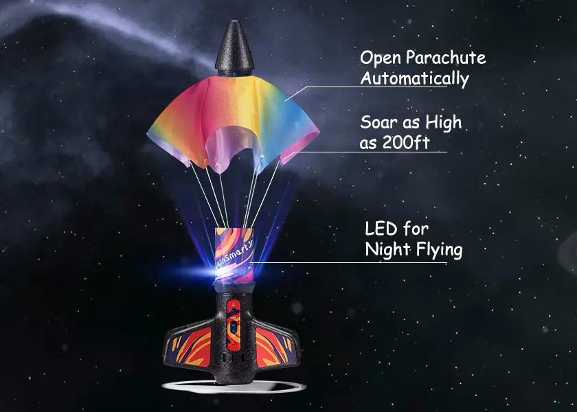 Colorful kite with LED lights