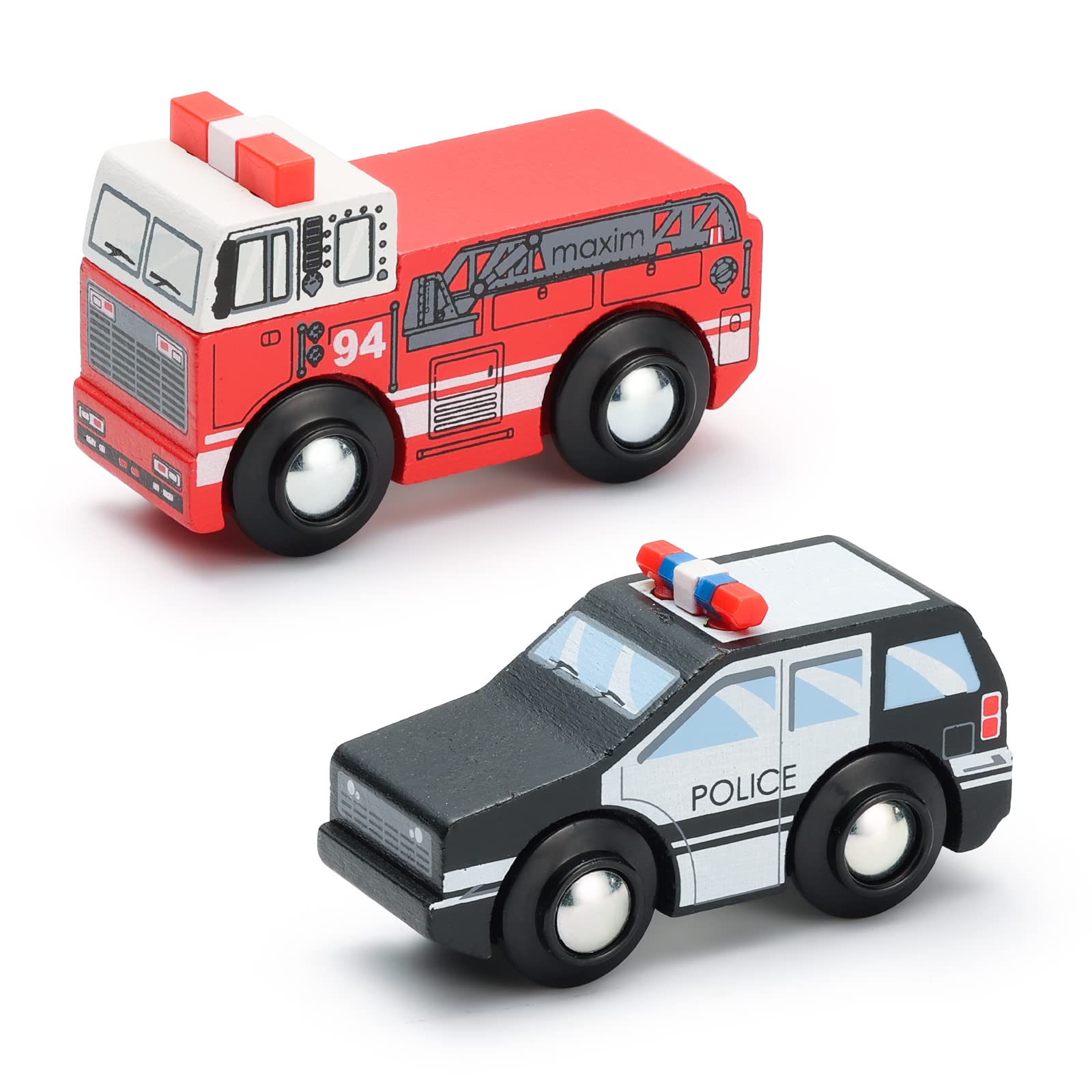 Toy Cars, Fire truck and police car