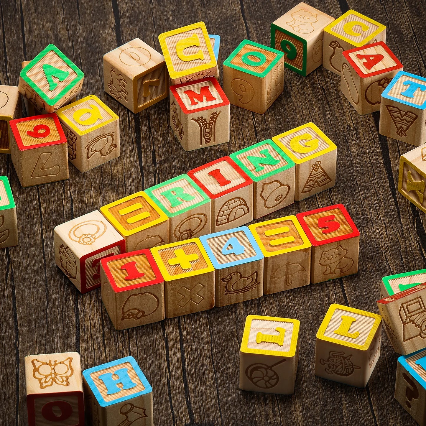Wooden blocks