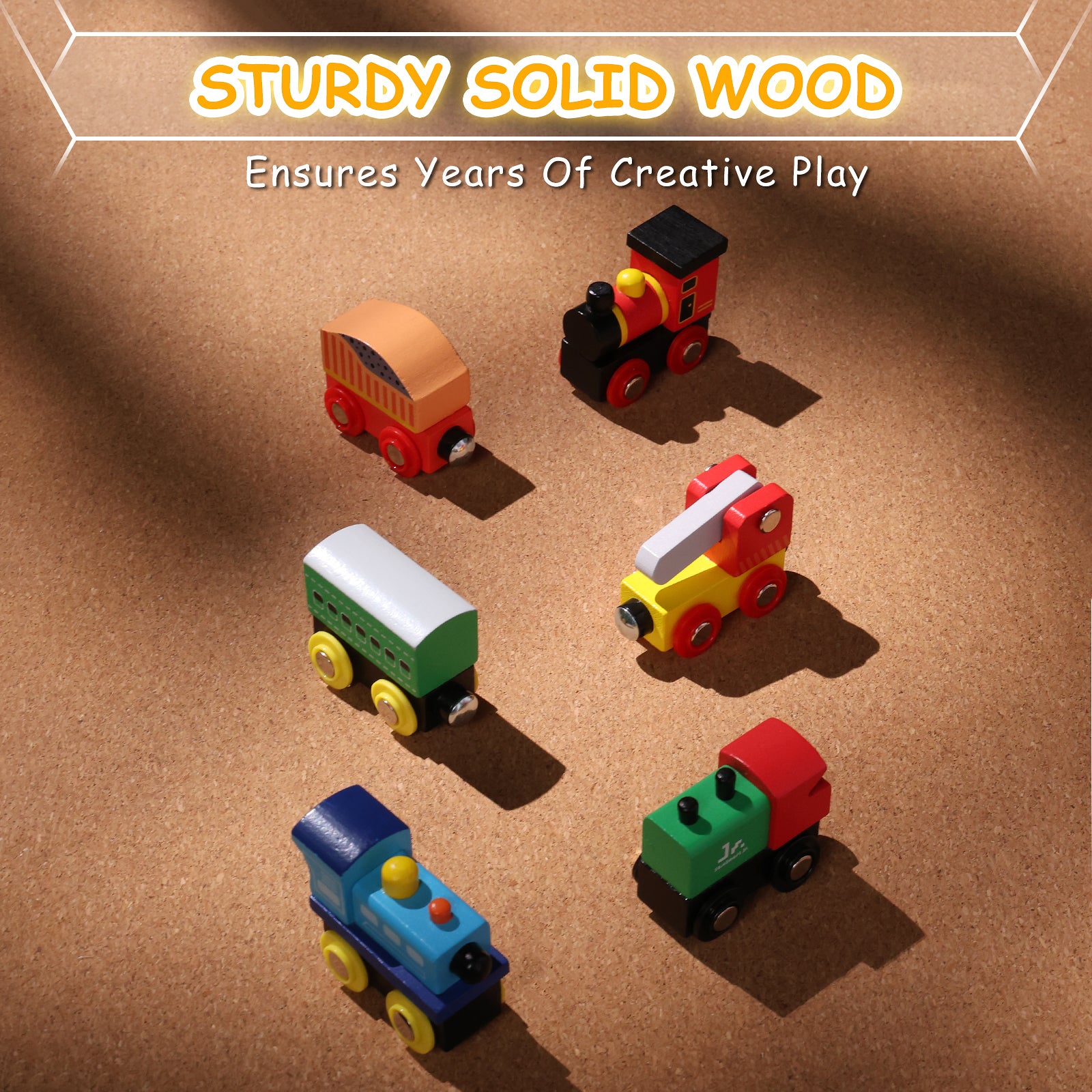 sturdy solid wood