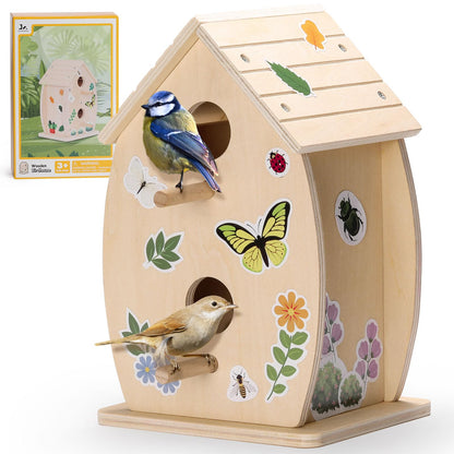 Wooden Toys Bird House Kit for Kids