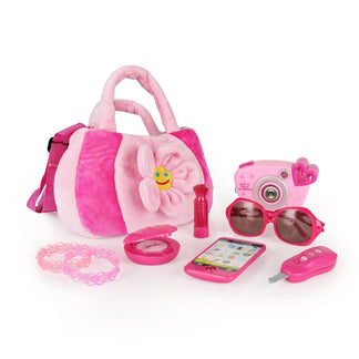 Toddler Purse for Girls First Purse Pretend Set 9 PCS - SainSmart Jr.