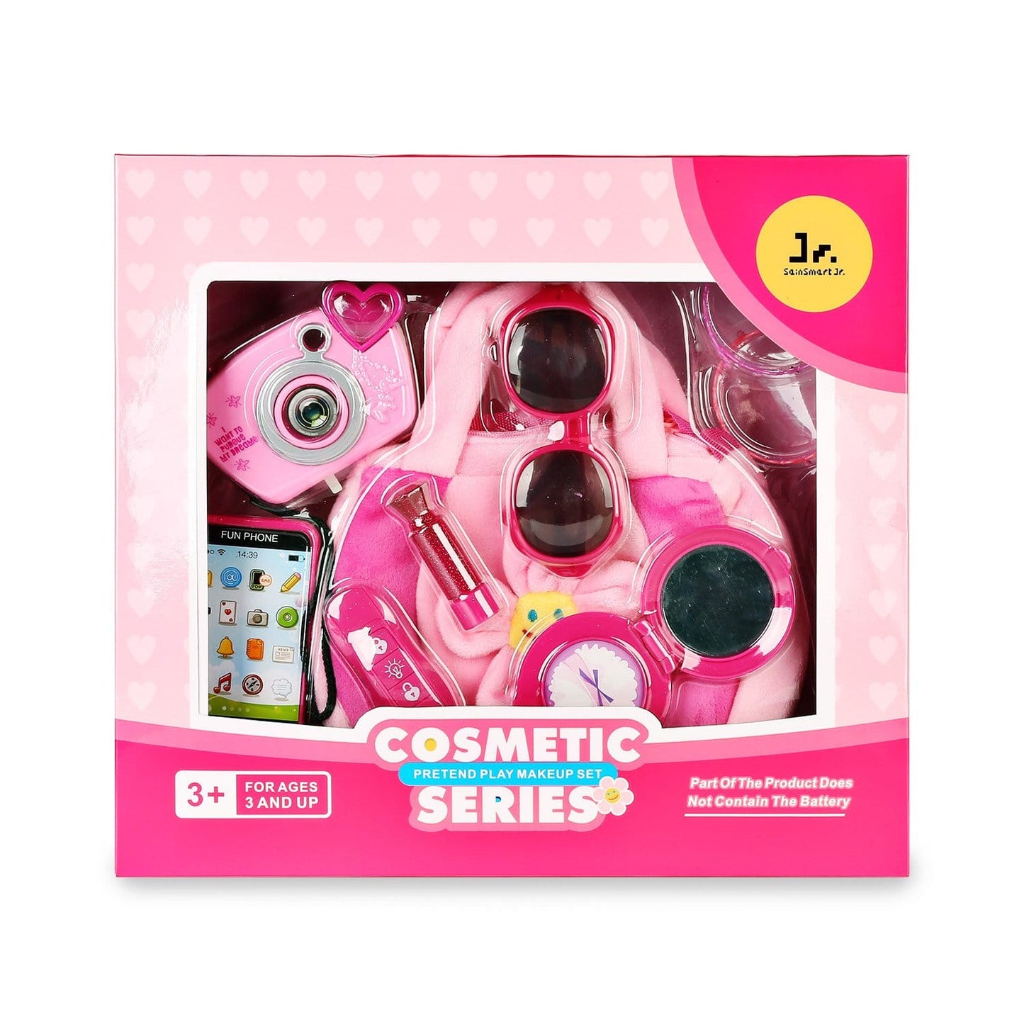 Toddler Purse for Girls First Purse Pretend Set 9 PCS - SainSmart Jr.